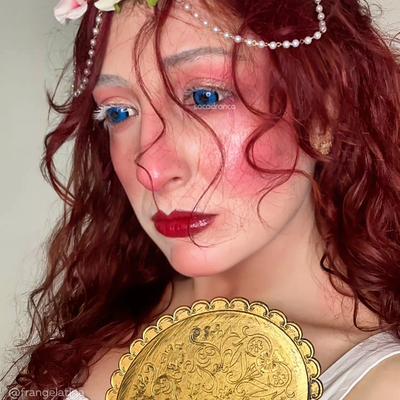 lenti cosplay crazy lens sacadranca urban layer tokyo n blue 17 mm