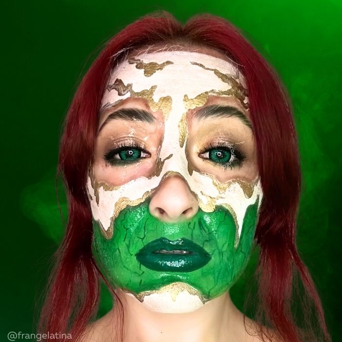 lenti cosplay crazy lens sacadranca urban layer tokyo n green 17 mm