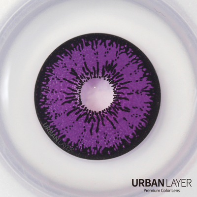 lenti cosplay crazy lens sacadranca urban layer tokyo n violet 17 mm