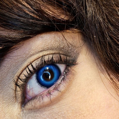 lenti cosplay crazy lens sacadranca universal blue