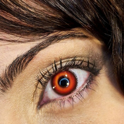 lenti cosplay crazy lens sacadranca universal red 