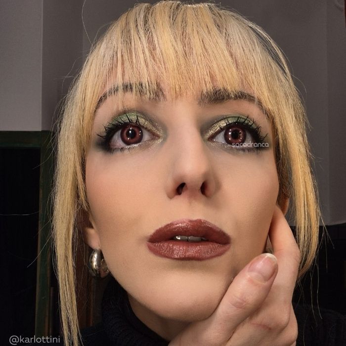 lenti cosplay crazy lens sacadranca universal rose