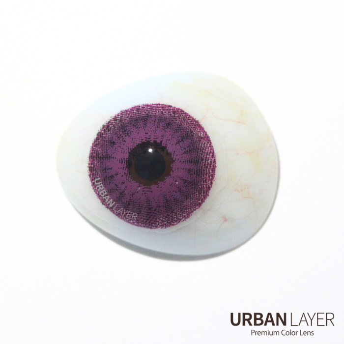 lenti cosplay crazy lens sacadranca urban layer violet devil 17 mm