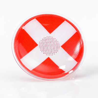lenti cosplay crazy lens sacadranca white cross