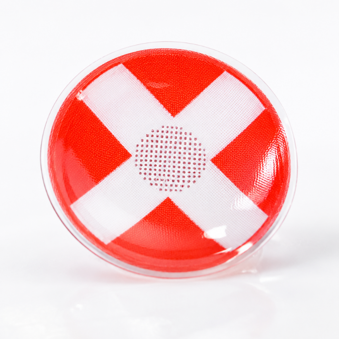 lenti cosplay crazy lens sacadranca white cross