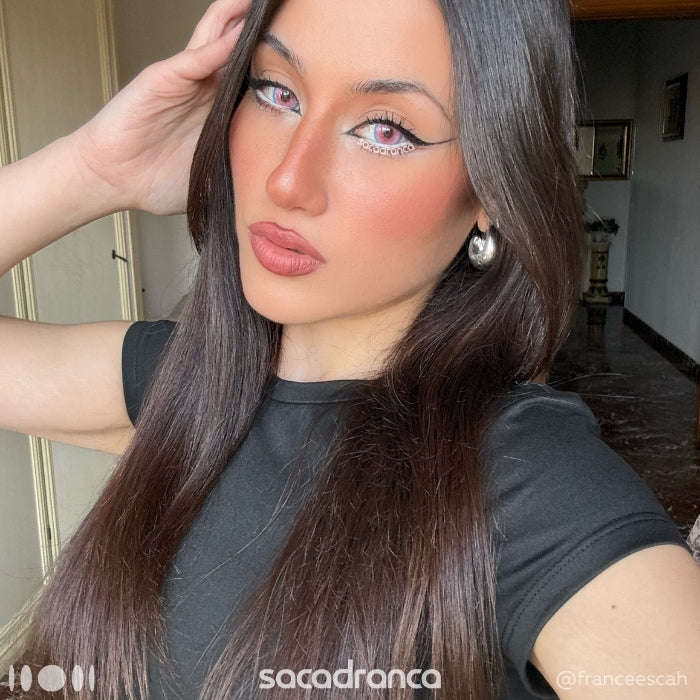 lenti cosplay crazy lens sacadranca wing pink