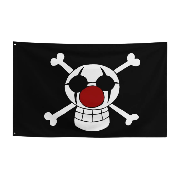 Bandiera Pirata One Piece - Jolly Roger Buggy 90x150 cm