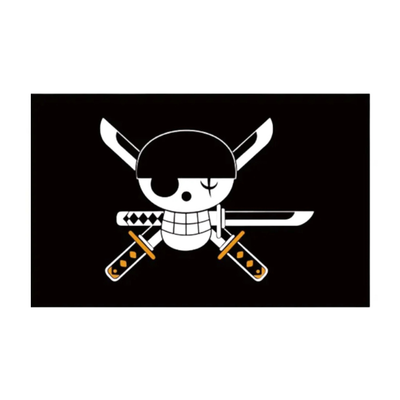 Bandiera Pirata One Piece - Jolly Roger Zoro 90x150 cm