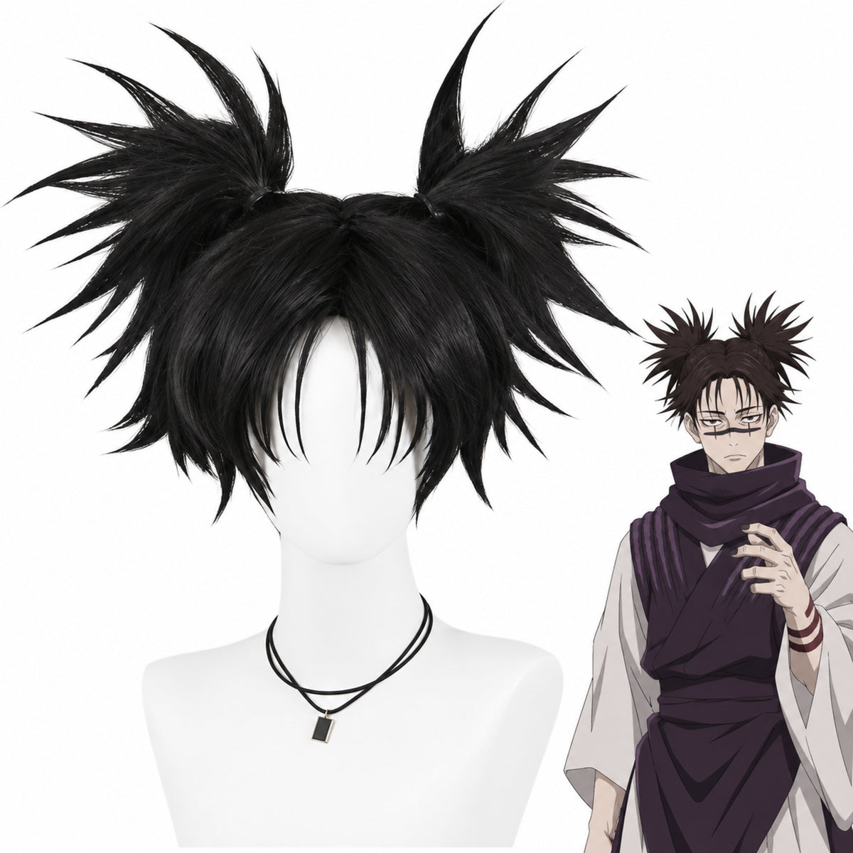 parrucca cosplay sacadranca jujutsu kaisen choso