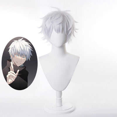 parrucca cosplay sacadranca cosplay wig satoru gojo