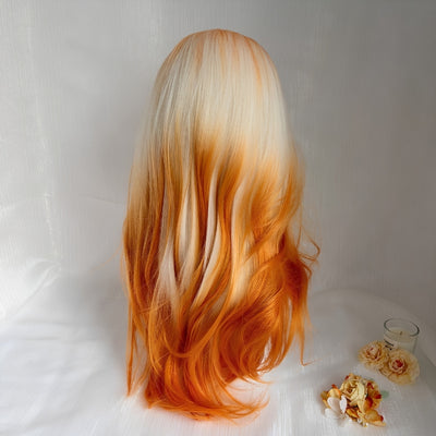 parrucca cosplay wig lolita orange 70cm