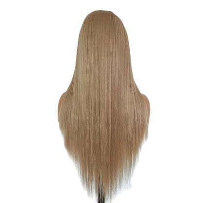 sacadranca parrucca lace front wig light brown mixed 65 cm