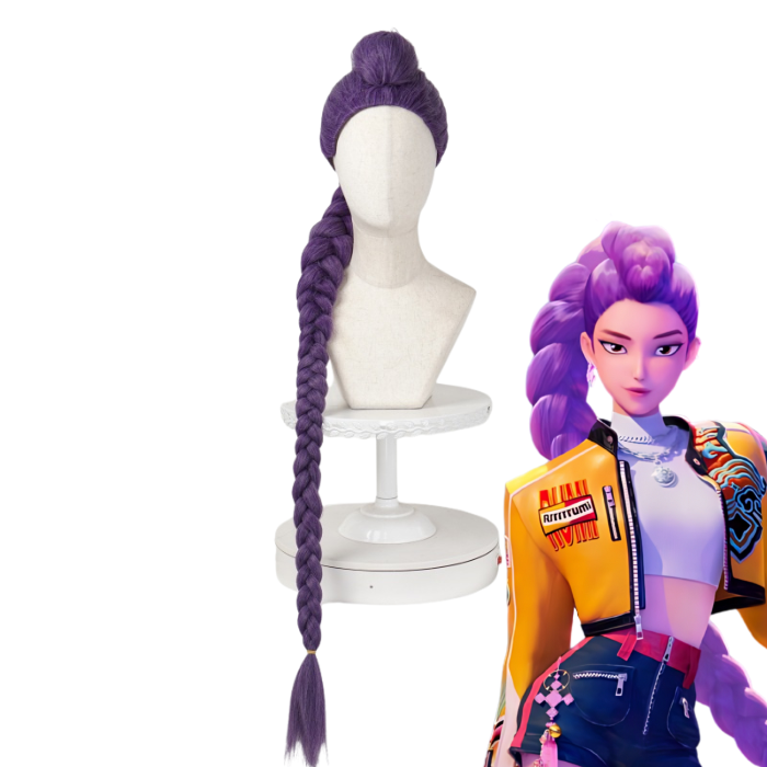 parrucche cosplay anime wig sacadranca kpop demon hunters rumi