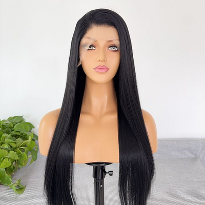 parrucche cosplay lace front wig sacadranca 45cm black