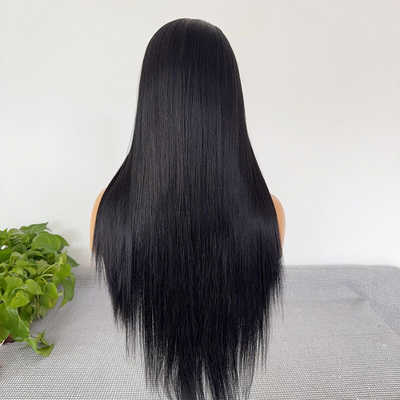 parrucche cosplay lace front wig sacadranca 45cm black