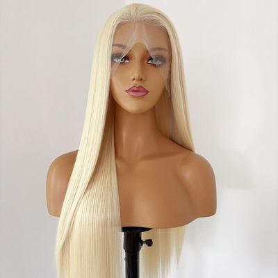 parrucche cosplay sacadranca lacefront 65 cm blonde 