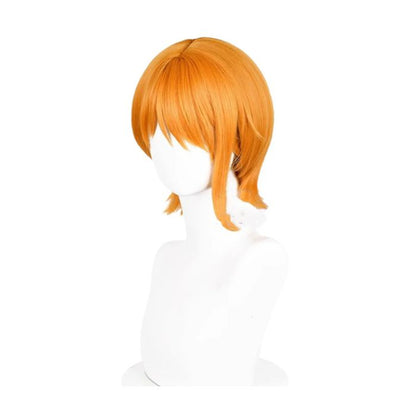 parrucche cosplay sacadranca one piece nami - fronte