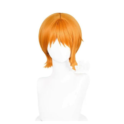 parrucche cosplay sacadranca one piece nami - lato