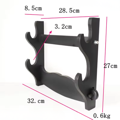Porta Katane da Parete in Legno – 1, 2 o 3 Posti