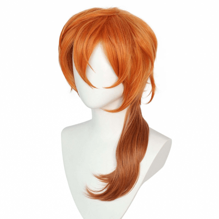 parrucche cosplay sacadranca bungo stray dogs chuuya - fronte