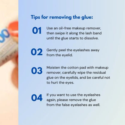 Colla DUO Eyelash Adhesive 9g - How to use