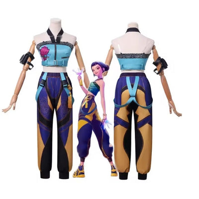 Costume K-Pop Demon Hunters Adulto - Huntrix Zoey - Copertina