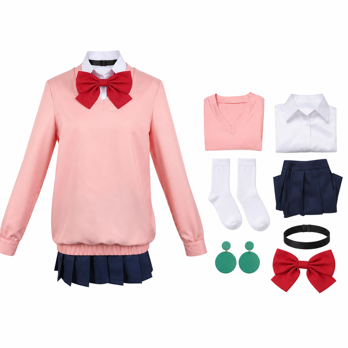 costume cosplay sacadranca dandadan momo ayase