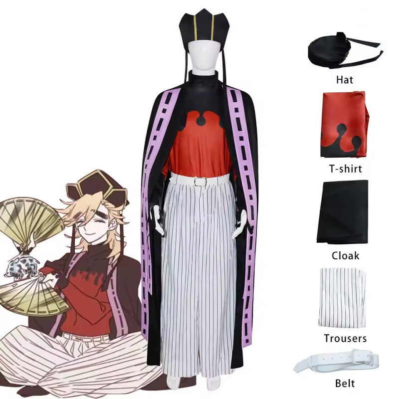 Costume Cosplay Demon Slayer Douma - Complessivo