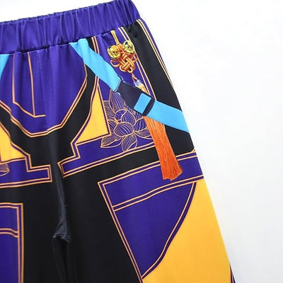 Costume K-Pop Demon Hunters Huntrix Zoey - Dettaglio Pantalone