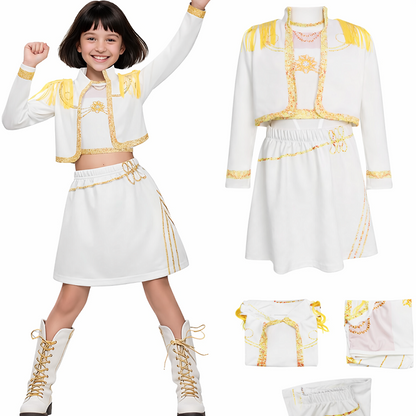 Costume K-Pop Demon Hunters Huntrix Goledn Mira - Copertina