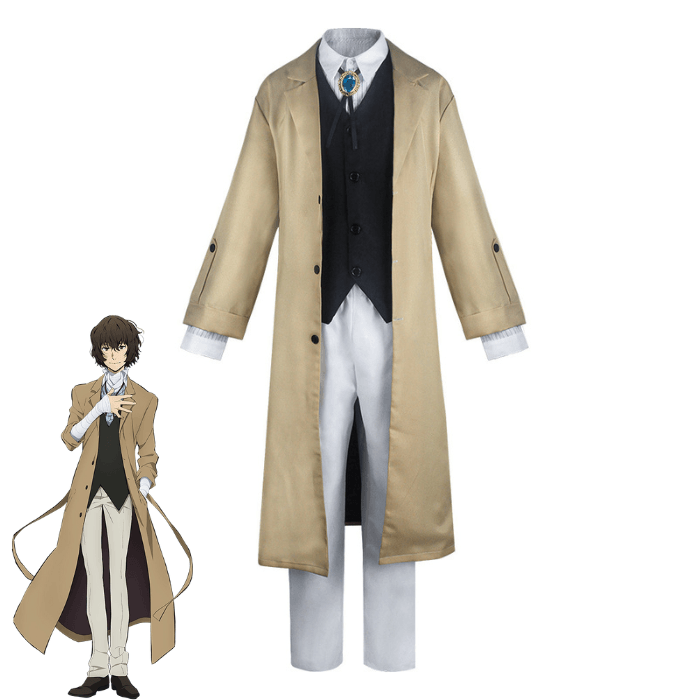 costumi cosplay sacadranca bungo stray dogs dazai - copertina