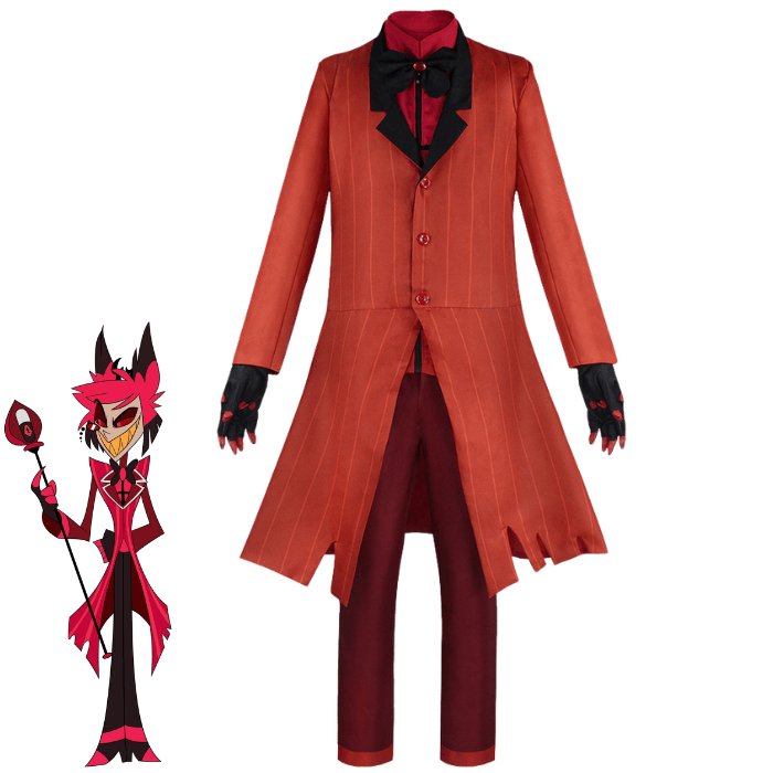 sacadranca costumi cosplay hazbin hotel alastor - copertina