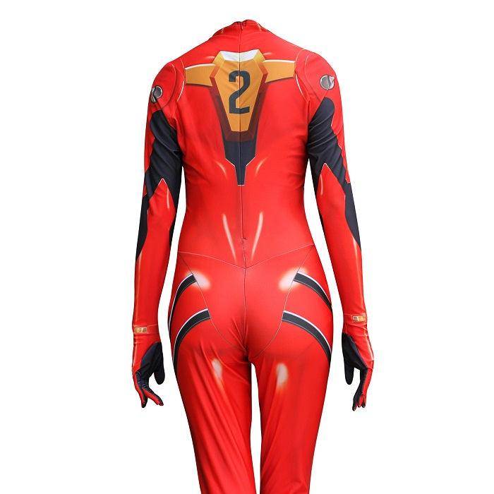 costumi cosplay sacadranca neon genesis evangelion asuka - retro