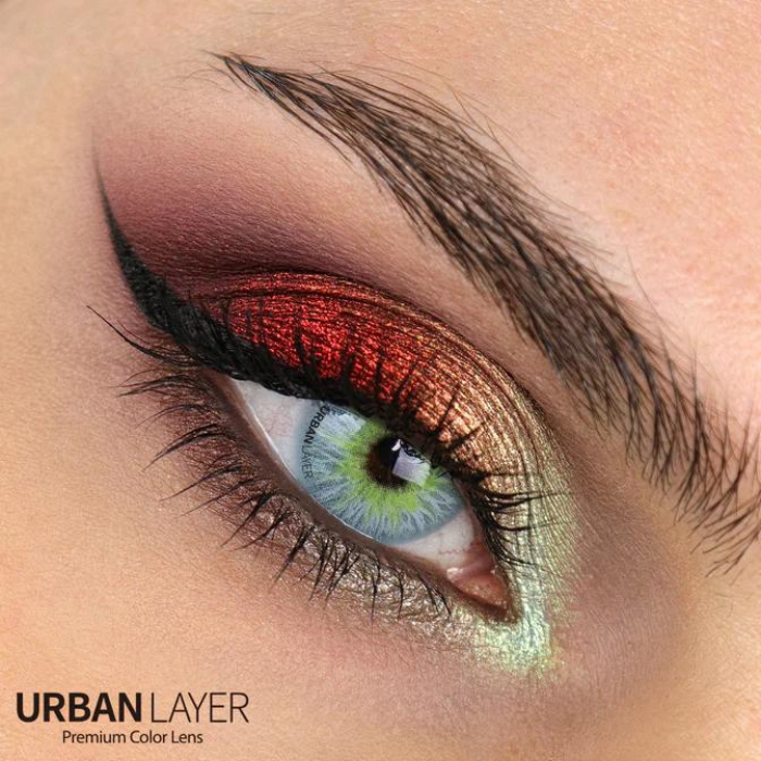 lenti colorate effetto naturale urban layer sacadranca avatar ice blue - occhio 2