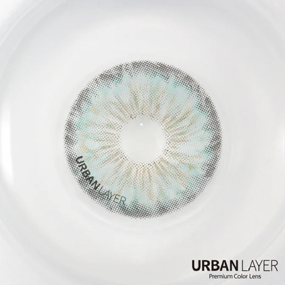 Lenti Colorate Effetto Naturale Urban Layer Cleopatra Turquoise - Texture
