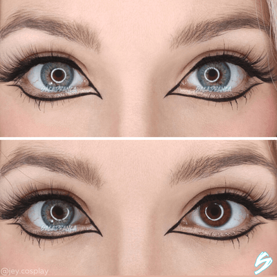 lenti colorate effetto naturale sacadranca echo gray - collage