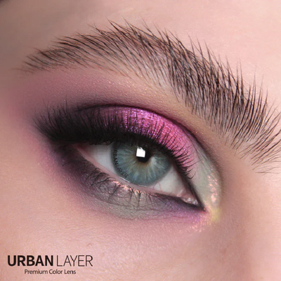 Lenti Colorate Effetto Naturale Urban Layer Monaco Blue - Occhio