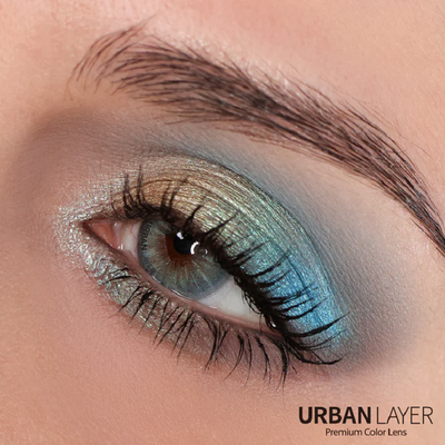 Lenti Colorate Effetto Naturale Urban Layer Monaco Blue - Occhio