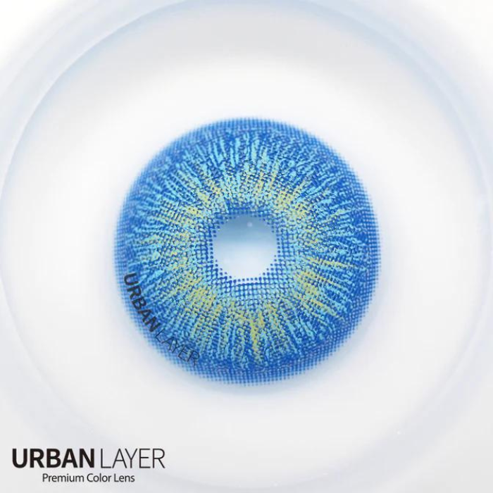 lenti colorate effetto naturale urban layer sacadranca santorini blue - texture