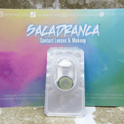 lenti colorate effetto naturale sacadranca sunspot green - texture