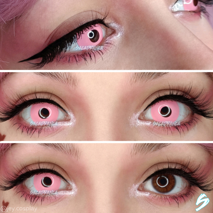 lenti cosplay crazy lens urban layer sacadranca glow uv pink - collage2