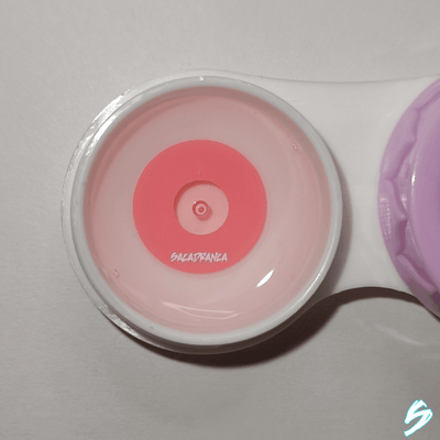 lenti cosplay crazy lens urban layer sacadranca glow uv pink - texture