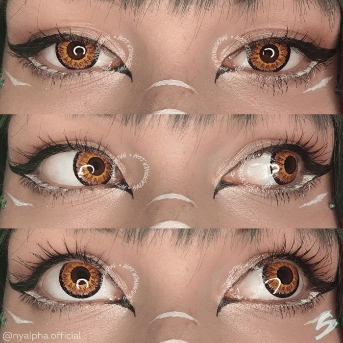 lenti cosplay crazy lens sacadranca amazin brown - collage2