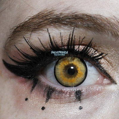 Cosplay Lenses - Aquaman Yellow 14.50 mm