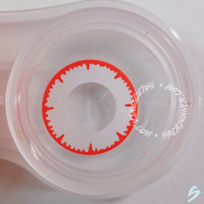 lenti cosplay crazy lens sacadranca art red - texture