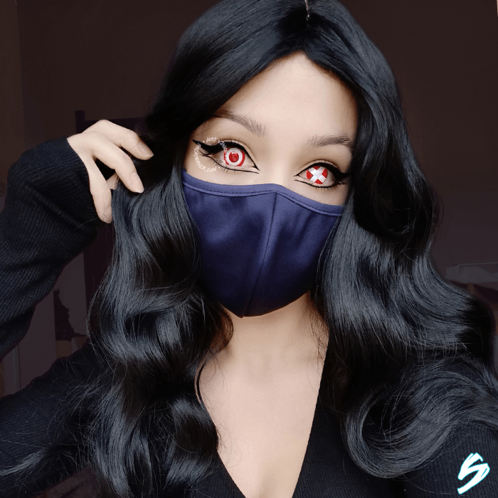 Lenti Cosplay Crazy Lens Sacadranca Benimaru Shinmon Fire Force - portrait