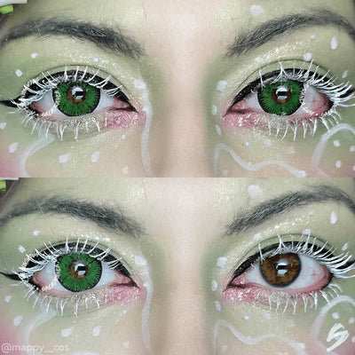 Cosplay Lenses - Candy Green 14.50 mm PRESCRIPTION ONLY