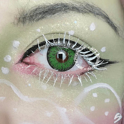 Cosplay Lenses - Candy Green 14.50 mm PRESCRIPTION ONLY