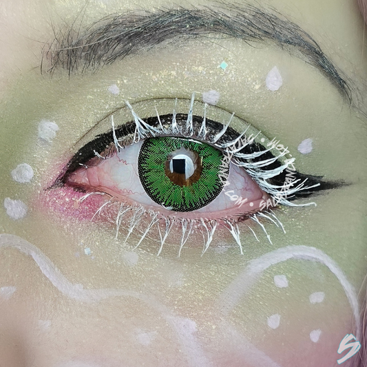 lenti cosplay crazy lens sacadranca candy green - copertina