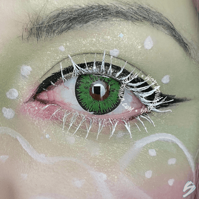 lenti cosplay crazy lens sacadranca candy green - copertina